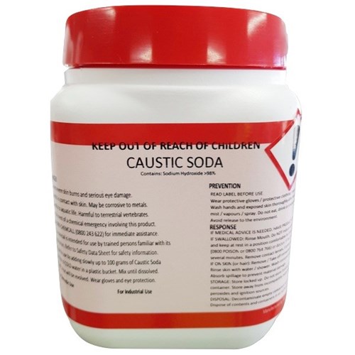 Caustic Soda Crystals 1kg OfficeMax NZ