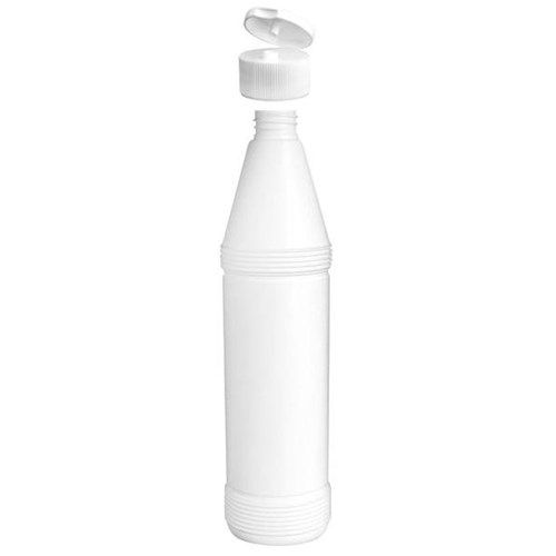 Empty Squeeze Bottle With Flip Top Lid Plain 750ml