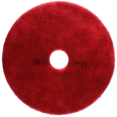 3M™ 5100 Buffer Floor Pad 13 Inch Red