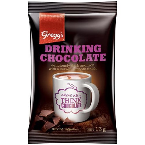 Gregg’s Drinking Hot Chocolate Sachets, Box of 250