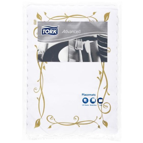 Tork Placemats Botanical 350x245mm, Carton of 1000