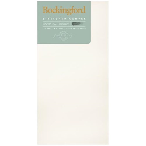 Bockingford 13oz Stretched Canvas 10x20 Inch 1.5 Inch Frame