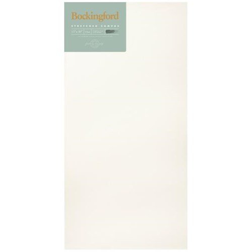 Bockingford 13oz Stretched Canvas 15x30 Inch 1.5 Inch Frame