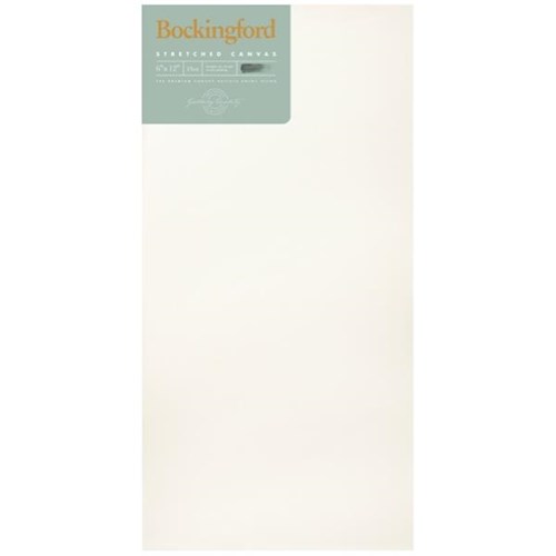 Bockingford 13oz Stretched Canvas 6x12 Inch 1.5 Inch Frame