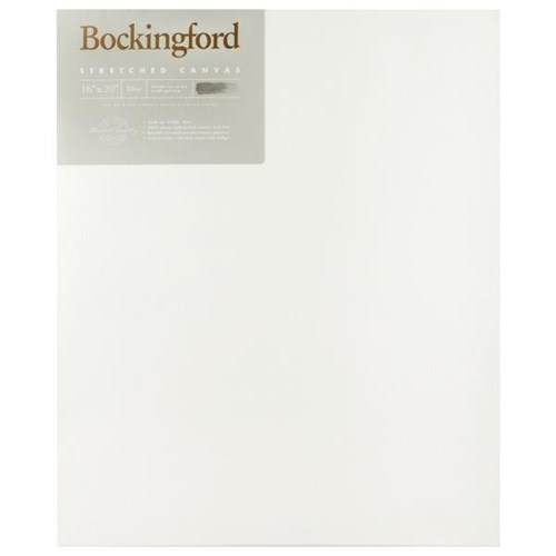 Bockingford 10oz Stretched Canvas 16x20 Inch 3/4 Inch Frame