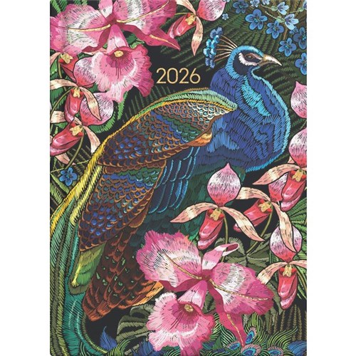 Collins A51 Diary Day Per Page 2026 Beautiful Blooms Assorted