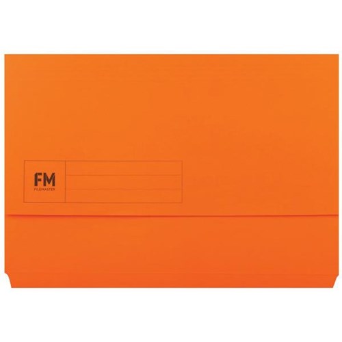 FM Document Wallet Foolscap Orange