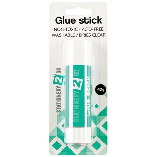 Stationery 2 Go Glue Stick 40g OfficeMax NZ