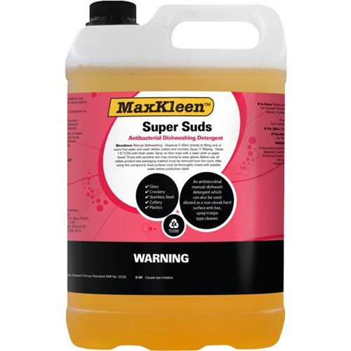 MaxKleen Super Suds Dishwashing Liquid 5L