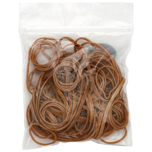 Dixon Rubber Bands Assorted Sizes 60g