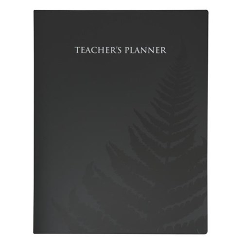 Teacher's Planner Book Cover Only Black