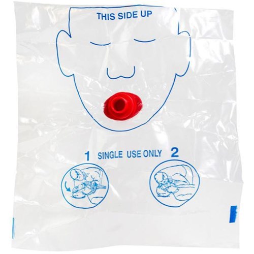 Help-it Emergency Resuscitator CPR Shield Non-Contamination One-Way Valve