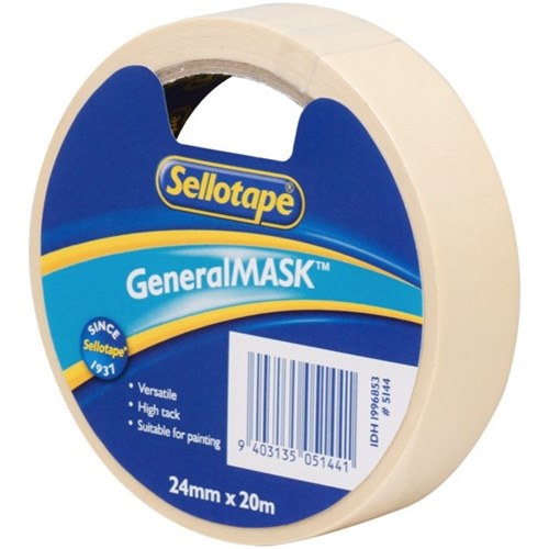 Sellotape 5144 Masking Tape 24mm x 20m