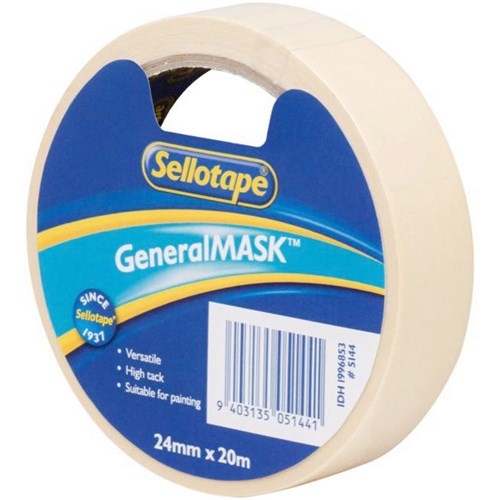 Sellotape 5144 Masking Tape 24mm x 20m OfficeMax NZ