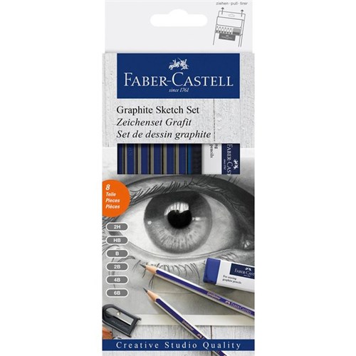 Faber-Castell Goldfaber Sketch Set, Pack of 6