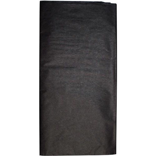 Tissue Paper Sheets 500x750mm Black, Pack of 5