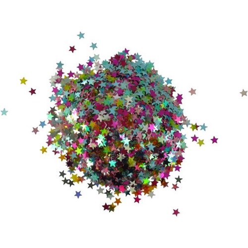 Star Scatters Assorted Shapes & Colours 100gm
