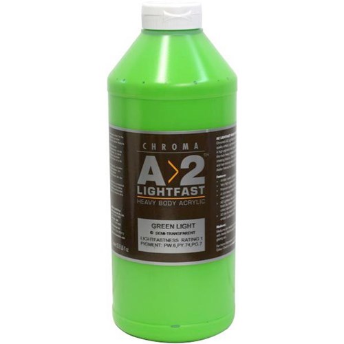 A2 Art Student Acrylic Paint1L Light Green