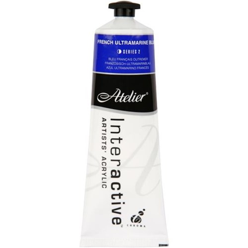 Atelier Interactive Acrylic Paint S2 80ml French Ultramarine Blue
