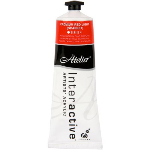Atelier Interactive Acrylic Paint S4 80ml Light Red
