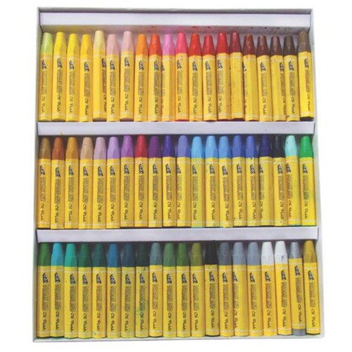 Dreamland Oil Pastels Large Assorted Colours, Pack of 55
