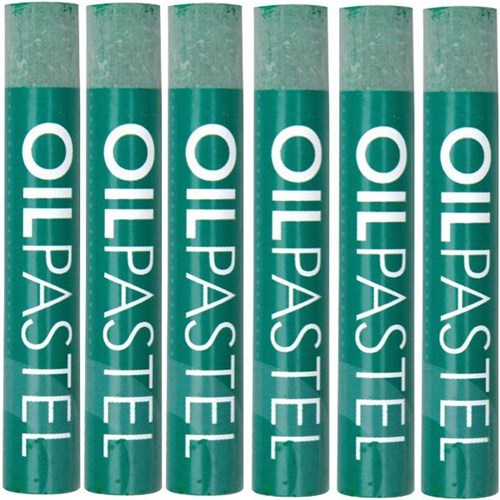 Mungyo Oil Pastel Moss Green, Pack of 6