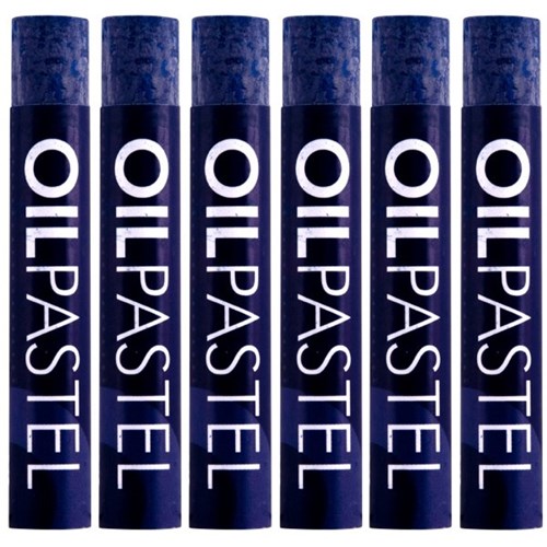 Mungyo Oil Pastels Prussian Blue, Pack of 6