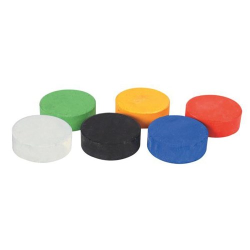 Tempera Paint Palette Discs, Set of 6