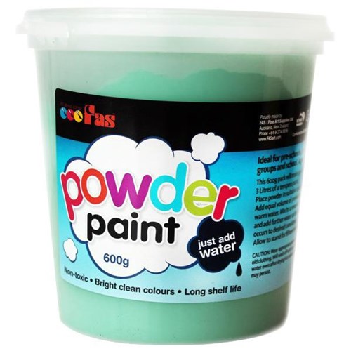 Fas Tempera Powder Paint 600g Leaf Green