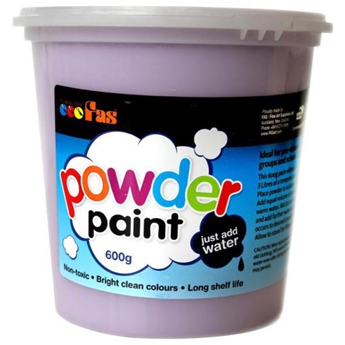 Fas Tempera Powder Paint 600g Violet