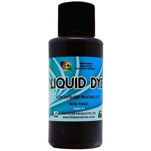 Five Star Liquid Dye 50ml Black