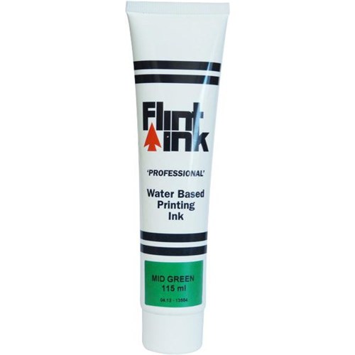 Five Star Flint Ink Water-Based Printing Ink 115ml Mid Green