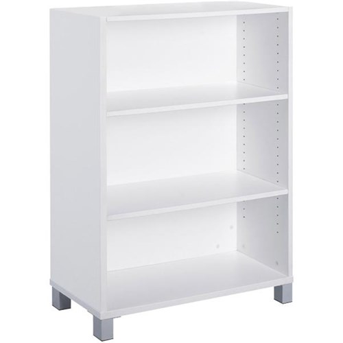 Cubit Bookcase 2 Shelves 1200mm White