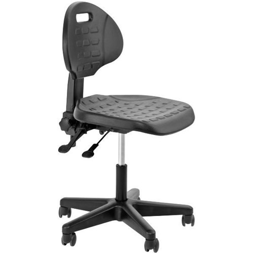 Enso Swivel Lab Chair 2 Lever Non Slip Foam Black