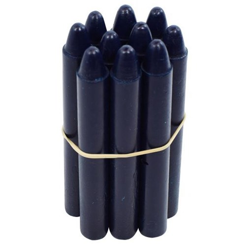 Retsol Hard Wax Crayons Ultramarine, Set of 10