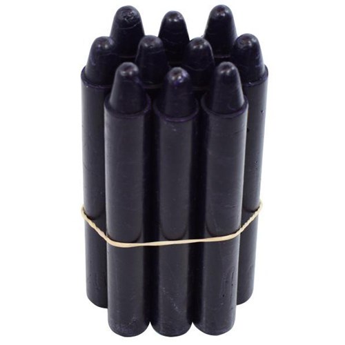 Retsol Hard Wax Crayons Violet, Set of 10