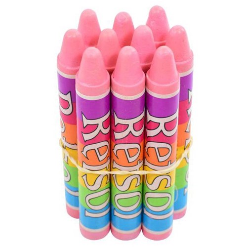 Retsol Soft Wax Crayons Pink, Set of 10