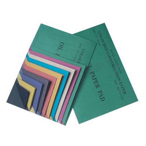 Sugar Paper A3 Assorted Colours Pad 20 Leaves 112gsm