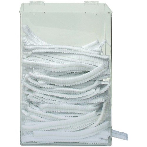 Crimp Disposable Hat Dispenser Wall Mounted