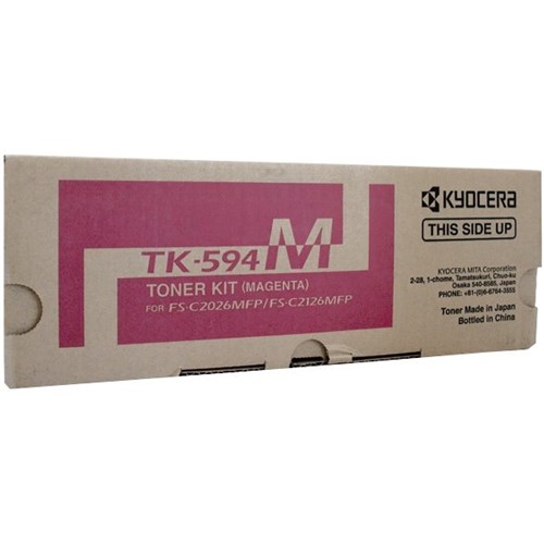 Kyocera TK-594M Magenta Laser Toner Cartridge