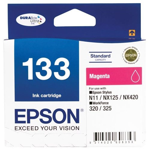 Epson 133 Magenta Ink Cartridge C13T133392