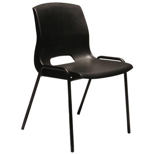 Quad Stacker School Chair Black (Min. Order Qty 4)