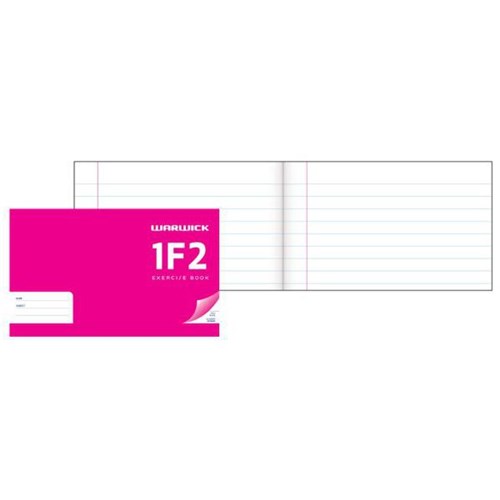 Warwick 1F2 Exercise Book 12mm Ruled 24 Leaves