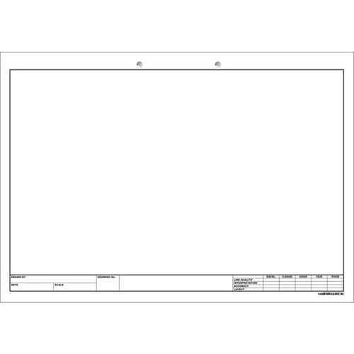 Warwick Artworx Technical Drawing Pad Refill A3 20 Leaves