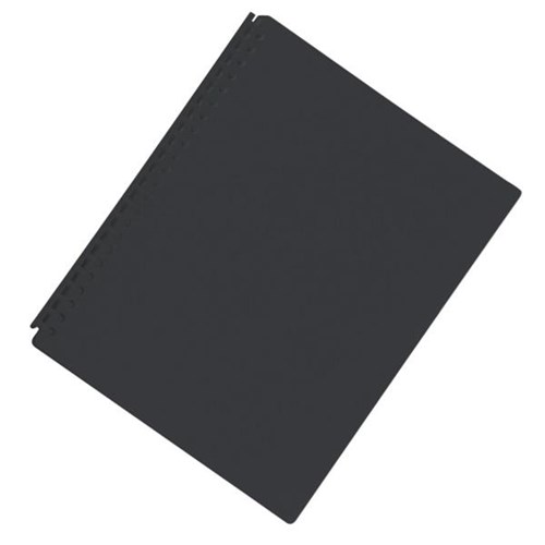 FM A4 Refillable Display Book 20 Pocket Black