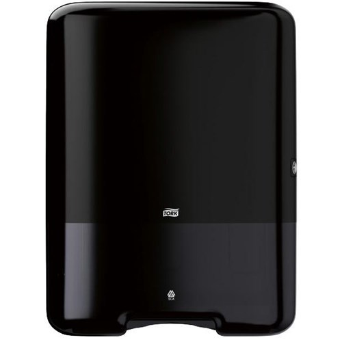 Tork H3 Standard Singlefold Hand Towel Dispenser 553008 Black
