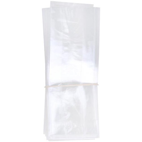 Cellophane Wine Bottle Gift Bags 145 x 370mm Clear, Pack of 100