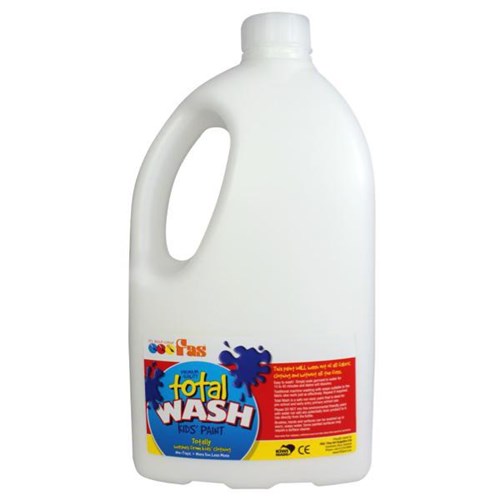 Fas Total Wash Poster Paint 2L White