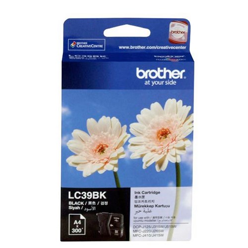 Brother  LC39BK Black Ink Cartridge