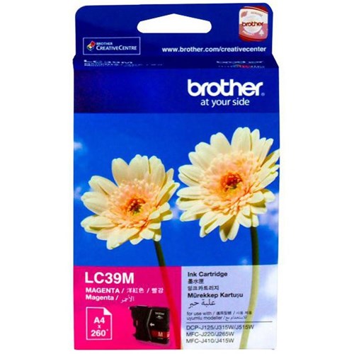 Brother LC39M Magenta Ink Cartridge
